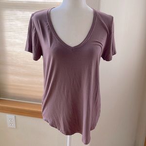 Abercrombie Drapey V-Neck Tee